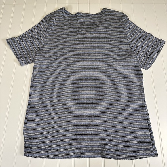 Faded Glory VTG 90s Womens Tee Striped Grunge Nostalgia Cotton Sz Medium - Picture 3 of 5